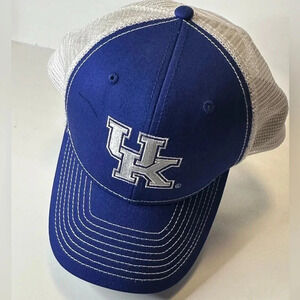 Vtg Kentucky Wildcats Hat UK Basketball Men's snap back -Farm Bureau Back